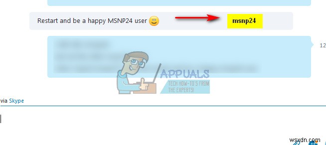 ठीक करें:Skype संदेश नहीं भेजे जा रहे हैं
