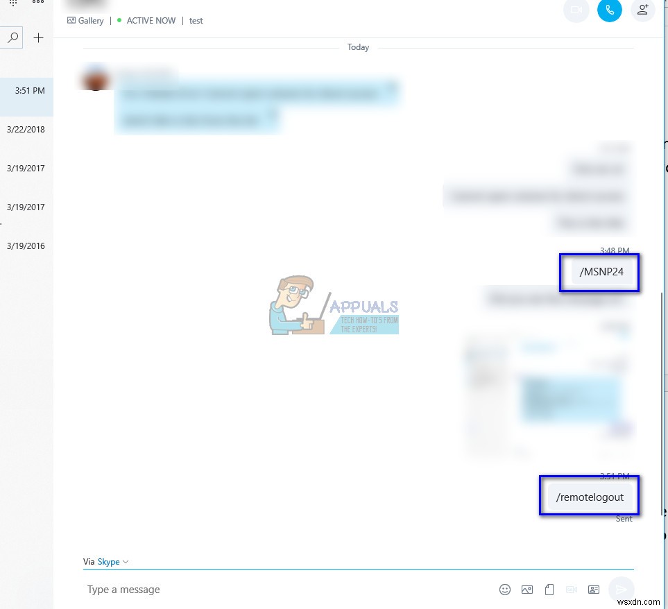 ठीक करें:Skype संदेश नहीं भेजे जा रहे हैं