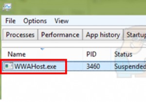 फिक्स:WWAHost.exe हाई डिस्क, सीपीयू या मेमोरी यूसेज