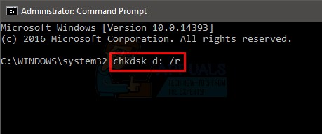 chkdsk /f /r बनाम chkdsk /r /f 