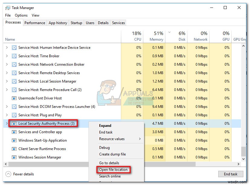 क्या है:सीएनजी कुंजी अलगाव (lsass.exe) 