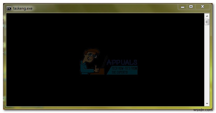 फिक्स:Taskeng.exe बेतरतीब ढंग से पॉप अप करता रहता है 