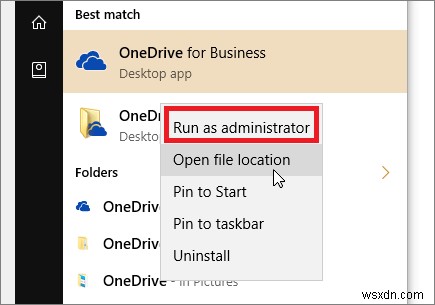फिक्स:OneDrive  OneDrive.exe  द्वारा उच्च CPU उपयोग 