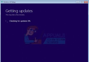 फिक्स:विंडोज 10 सेटअप अपडेट के लिए जाँच में अटका हुआ है 