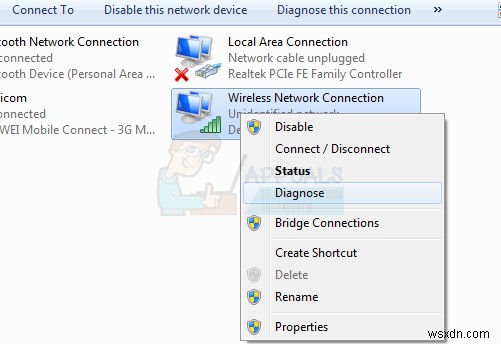 ठीक करें:वाईफ़ाई के लिए DHCP सक्षम नहीं है