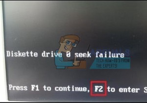  डिस्केट ड्राइव 0 सीक फेल्योर  को कैसे ठीक करें 