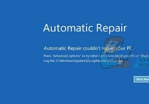 स्वचालित मरम्मत कैसे ठीक करें विंडोज 10 पर आपके पीसी की मरम्मत नहीं कर सका 