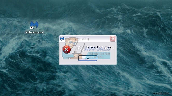 सेवा को जोड़ने में असमर्थ  मैलवेयरबाइट्स  को कैसे ठीक करें 