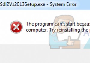 फिक्स:SDL2.DLL गुम है 