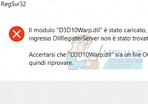 एक दूषित D3D10Warp.dll फ़ाइल को कैसे ठीक करें 