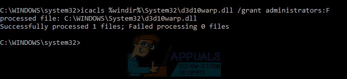 एक दूषित D3D10Warp.dll फ़ाइल को कैसे ठीक करें 