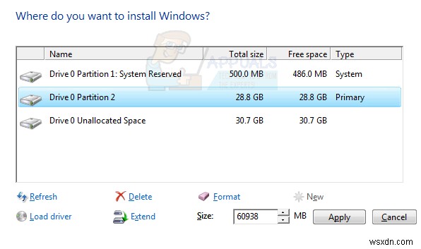 FIX:Windows आवश्यक फ़ाइलें स्थापित नहीं कर सकता 0x8007025D