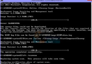 DISM त्रुटि 0x800f0906 को कैसे ठीक करें  स्रोत फ़ाइल डाउनलोड नहीं की जा सकी  