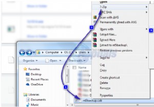 विंडोज 10 पर बीकेएफ फाइल को कैसे पुनर्स्थापित करें 