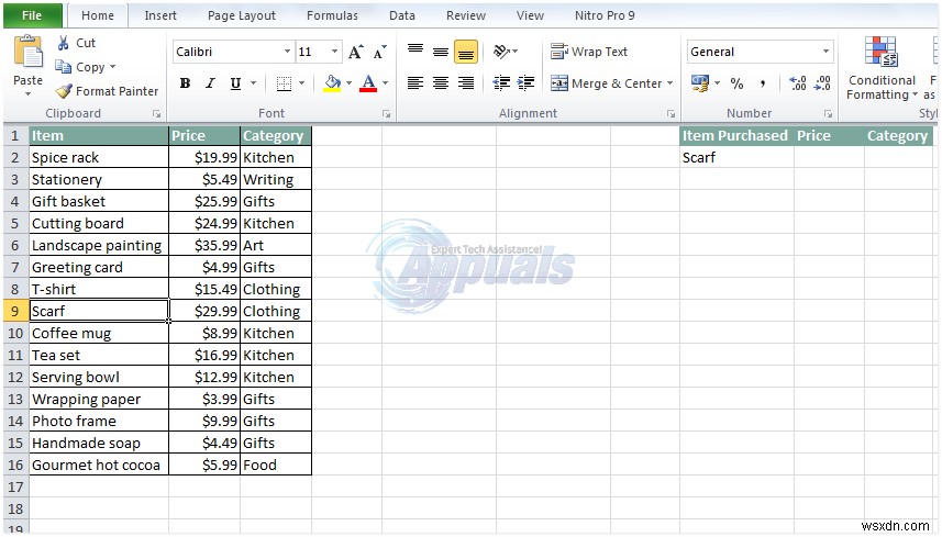 एक्सेल में VLOOKUP का उपयोग कैसे करें