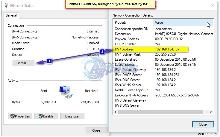 FIX:IP पता रीसेट करने और बदलने के चरण 