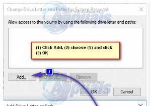 FIX:सिस्टम आरक्षित विभाजन त्रुटि को अद्यतन नहीं कर सका 