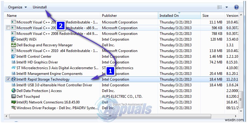 फिक्स:IAStorDataSvc . द्वारा उच्च CPU उपयोग 