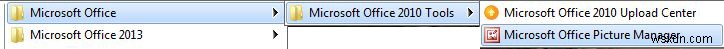 Office 2013 में Microsoft Office चित्र प्रबंधक स्थापित करें 