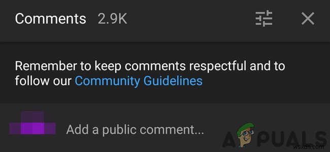 फिक्स:YouTube टिप्पणी पोस्ट करने में विफल 