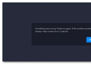 डिज़्नी+ एरर कोड 83 को कैसे ठीक करें? 