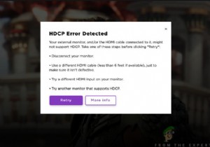 त्रुटि को कैसे ठीक करें  आपका टीवी इस कार्यक्रम की सामग्री सुरक्षा का समर्थन नहीं करता 
