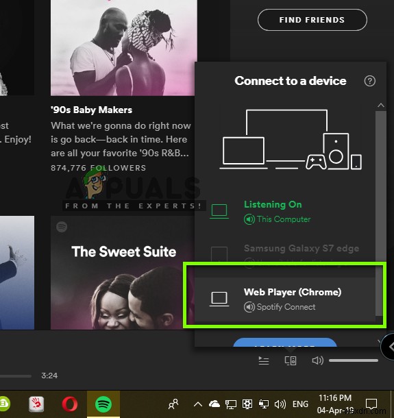 ठीक करें:Spotify वेब प्लेयर नहीं चलेगा