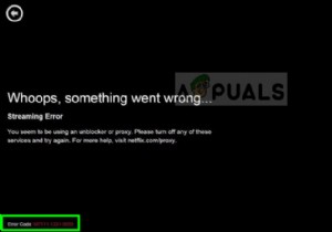 नेटफ्लिक्स त्रुटि को कैसे ठीक करें M7111-1331-2206 