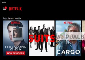 फिक्स:नेटफ्लिक्स फ्रीज रहता है 