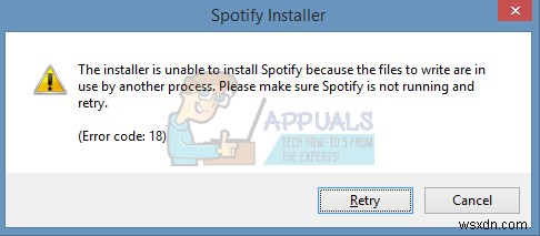 फिक्स:Spotify पर त्रुटि कोड 18 