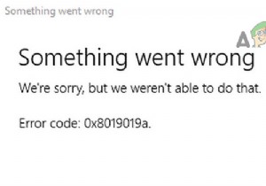 ठीक करें:Windows 10 मेल ऐप में Yahoo मेल सेट करते समय त्रुटि कोड 0x8019019a