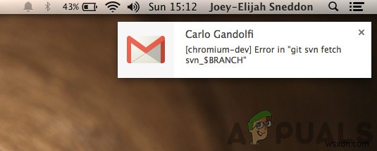 ठीक करें:Gmail सूचनाएं काम नहीं कर रही हैं