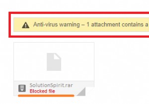 [फिक्स] एंटी-वायरस चेतावनी - जीमेल में अटैचमेंट डाउनलोड करना अक्षम है 