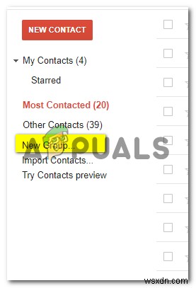 Gmail पर संपर्कों का समूह कैसे बनाएं