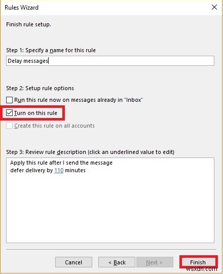 आउटलुक में ईमेल संदेश भेजने में देरी या शेड्यूल कैसे करें