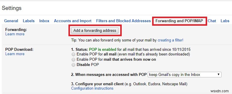Gmail में एकाधिक ईमेल कैसे अग्रेषित करें