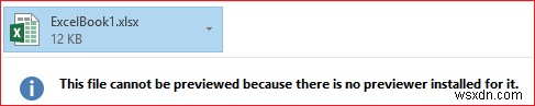 FIX:Outlook 2016 में EXCEL फ़ाइलों का पूर्वावलोकन नहीं कर सकता
