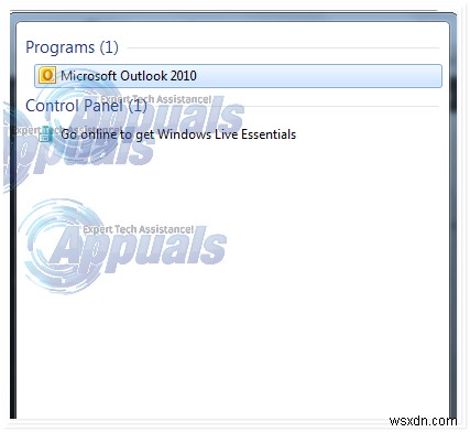 ठीक करें:Outlook 2010 सुरक्षित मोड में प्रारंभ होता है