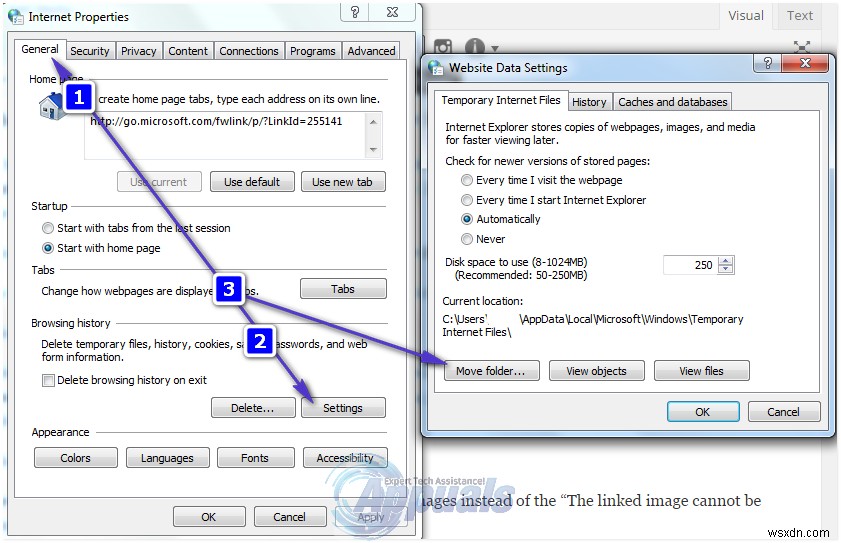 FIX:लिंक की गई छवि को Outlook 2010 में प्रदर्शित नहीं किया जा सकता