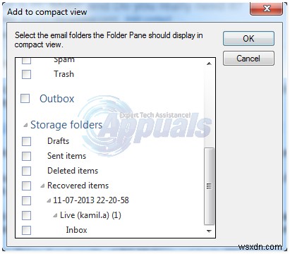 फिक्स:विंडोज लाइव मेल में गुम या खोए हुए फोल्डर को रिकवर करें