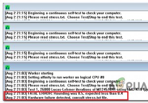 Prime95 को कैसे ठीक करें  घातक त्रुटि:गोलाई  