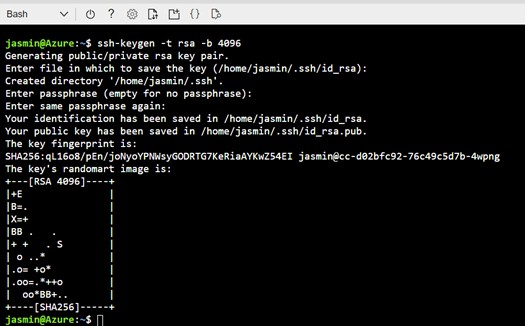 Microsoft Azure में SSH कुंजी जोड़ी बनाएं और इसे Ubuntu सर्वर में जोड़ें 