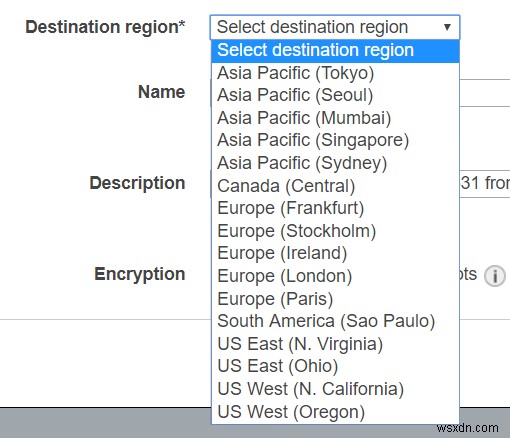 Amazon EC2 इंस्टेंस को अलग AWS क्षेत्र में कैसे ले जाएं