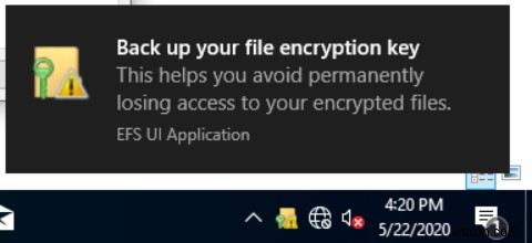 एन्क्रिप्टिंग फाइल सिस्टम (EFS) का उपयोग करके विंडोज 10 में फाइलों और फ़ोल्डरों को कैसे एन्क्रिप्ट करें 