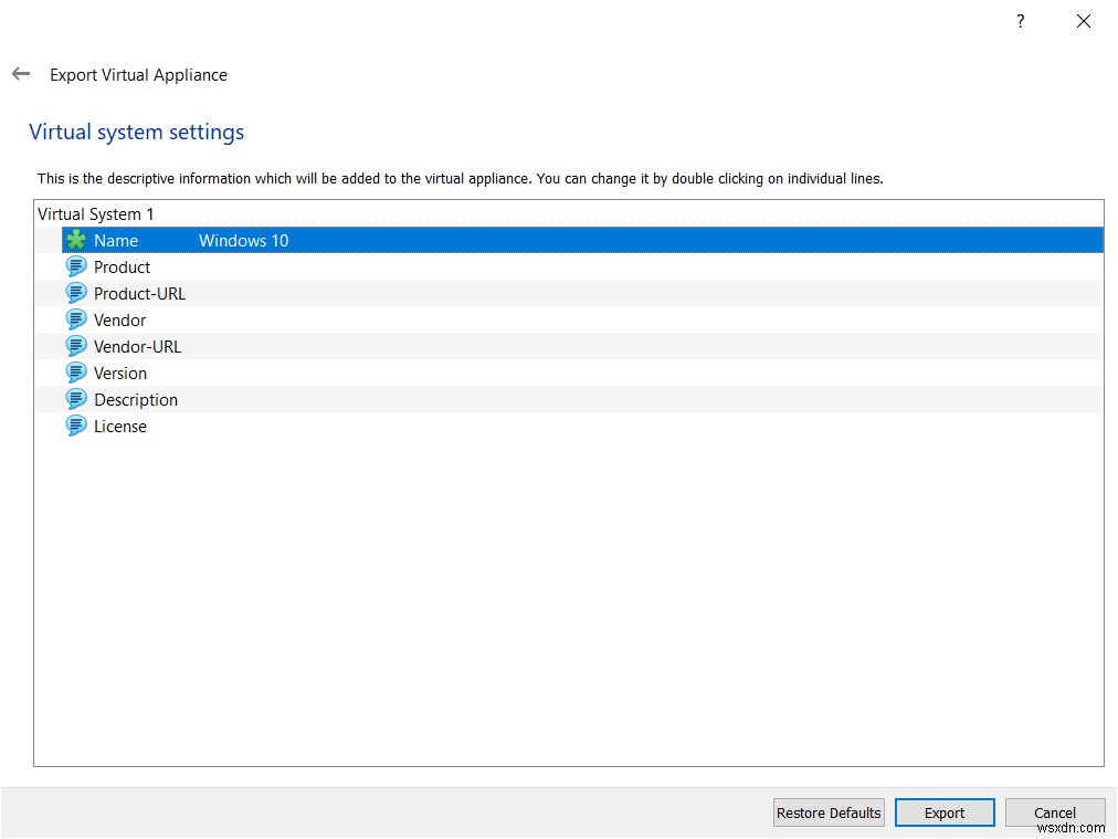 Oracle VM VirtualBox में वर्चुअल मशीन को OVA फ़ाइल में निर्यात करें