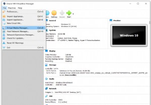 Oracle VM VirtualBox में वर्चुअल मीडिया मैनेजर का उपयोग करना