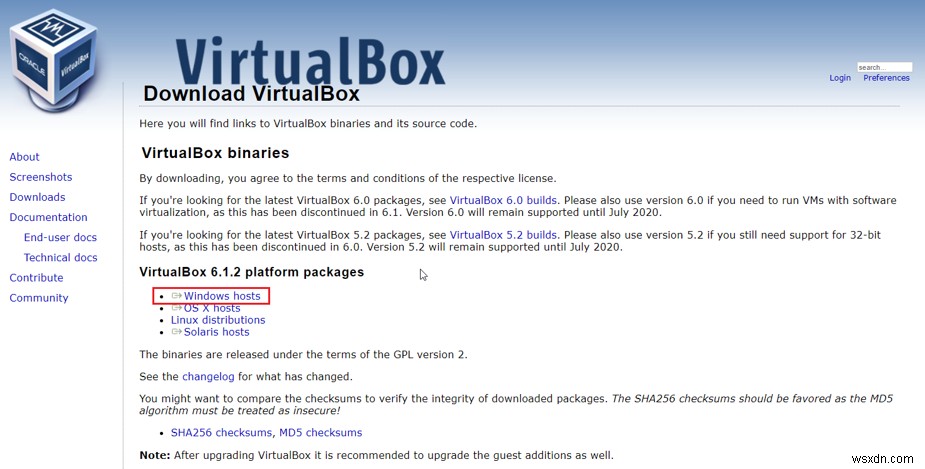 Windows 10 पर Oracle VM VirtualBox कैसे स्थापित करें