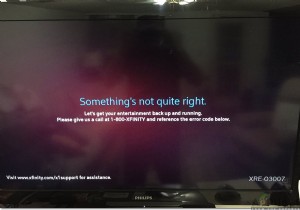 Xfinity पर  एरर कोड XRE-03007  को कैसे ठीक करें? 