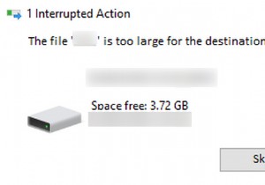 फिक्स: गंतव्य फ़ाइल सिस्टम के लिए फ़ाइल बहुत बड़ी है  विंडोज़ पर त्रुटि 