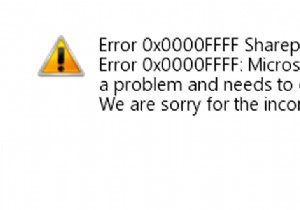 विंडोज़ पर  0x0000FFFF  त्रुटि कोड को कैसे ठीक करें? 